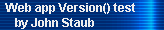 VdB/BDE Test for the Web 
     by John Staub