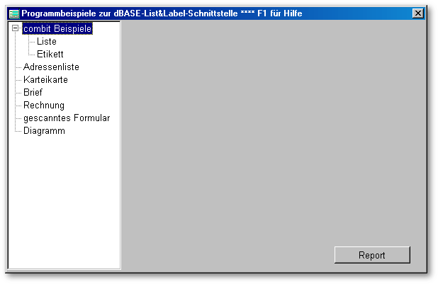 Reporting mit dBASE — Alternativen zum internen Reportgenerator